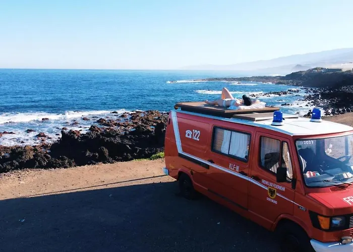 Conny, A Mercedes Firefighter Camper Camping *