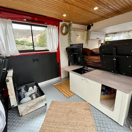 Кемпинг Conny, A Mercedes Firefighter Camper Лос Кристианос